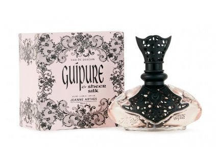 Guipure & Sheer Silk