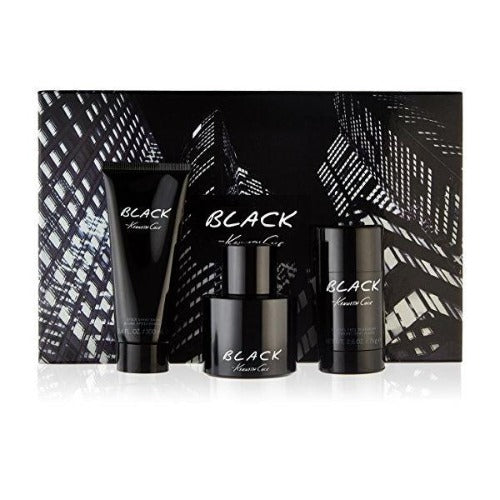 Black With After Shave Balm And Deodoran