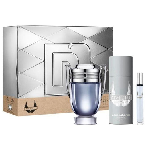 Invictus With Deodorant And Travel Size