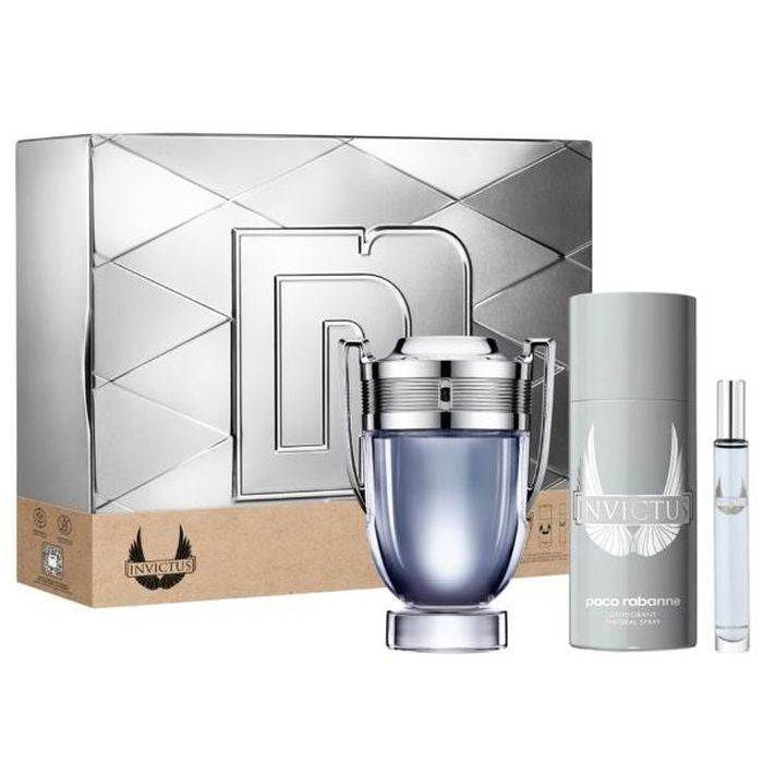 Invictus With Deodorant And Travel Size