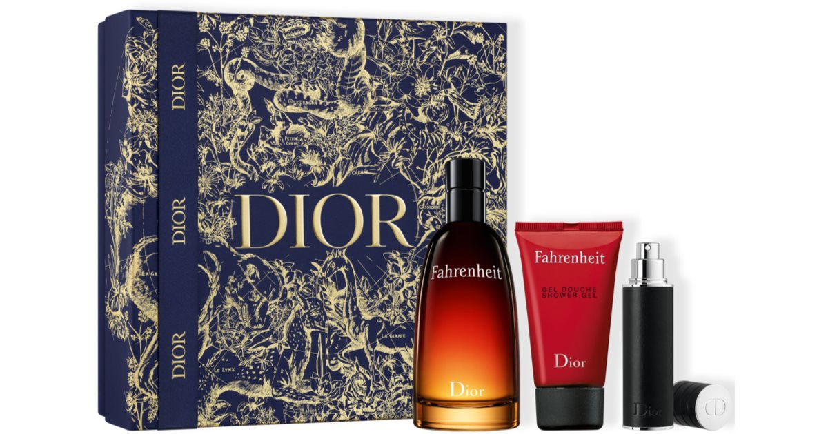 Fahrenheit With Shower Gel And Travel Si